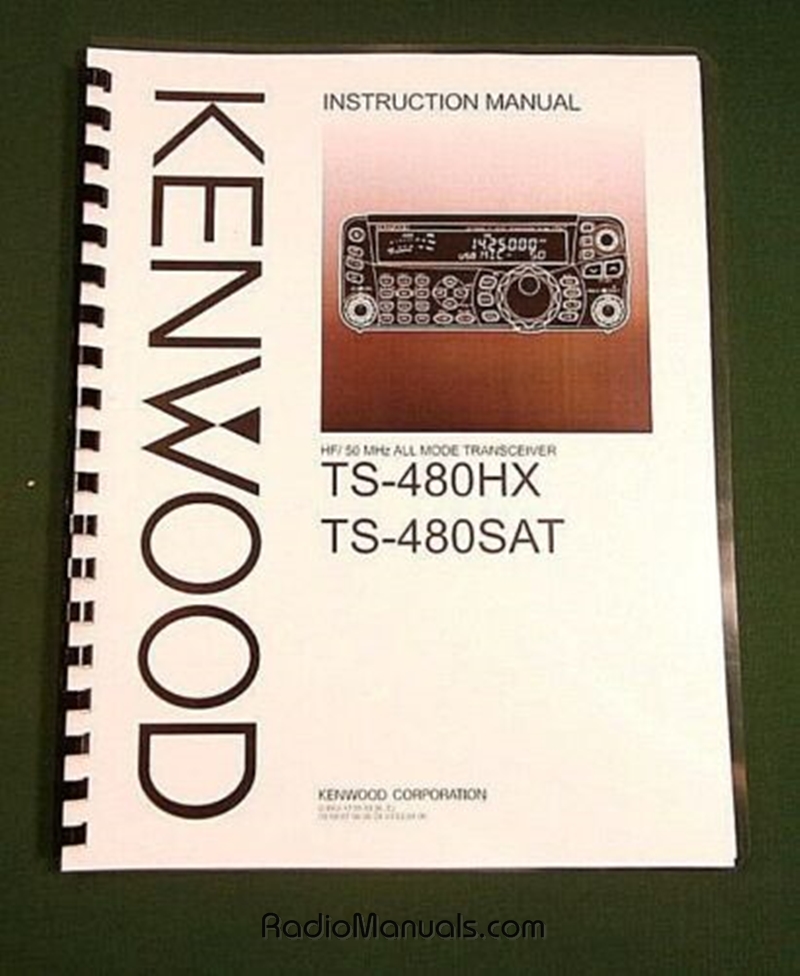 Kenwood TS-480SAT / TS-480HX Instruction Manual